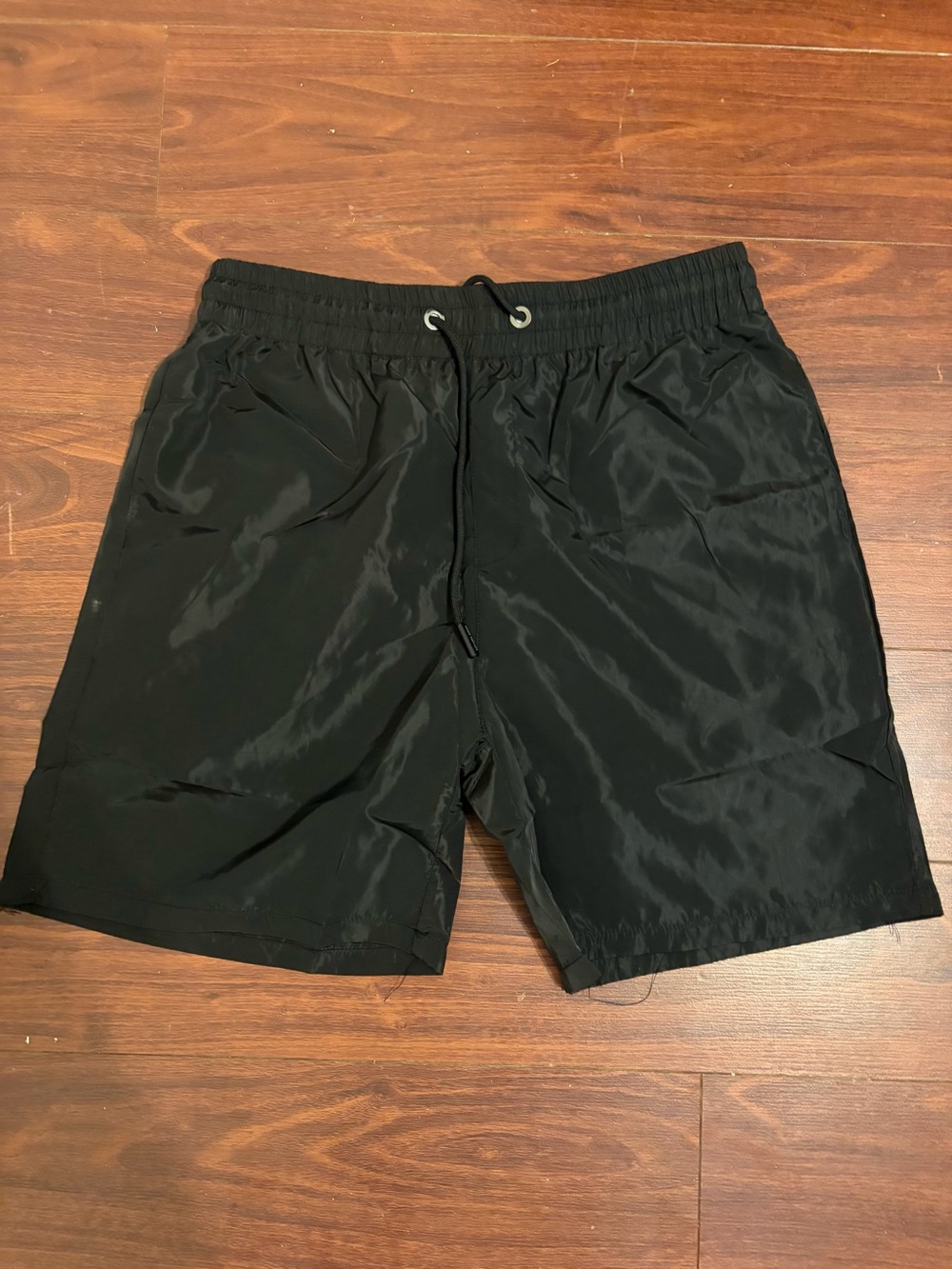 Louis Vuitton Black Swim/Active Shorts with Drawstring